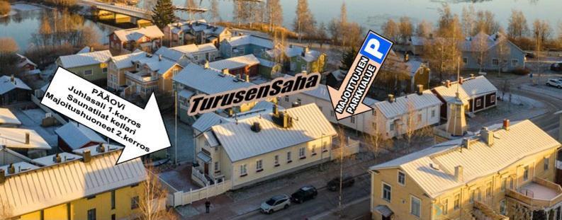 Turusensaha Guesthouse Oulu Buitenkant foto